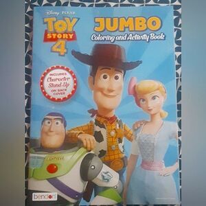 Toy Story 4 Jumbo Coloring and Activity Book